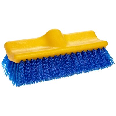 Rubbermaid FG633700BLUE 10 Polypropylene Bi-Level Scrub Brush, Blue