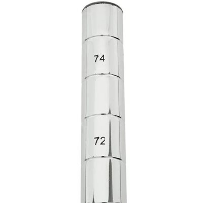 SHELVING POST, CHROME, 74" SHELVING POST, CHROME, 74"