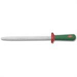 Knife Sharpener, Oval, Stainless Steel, 12"