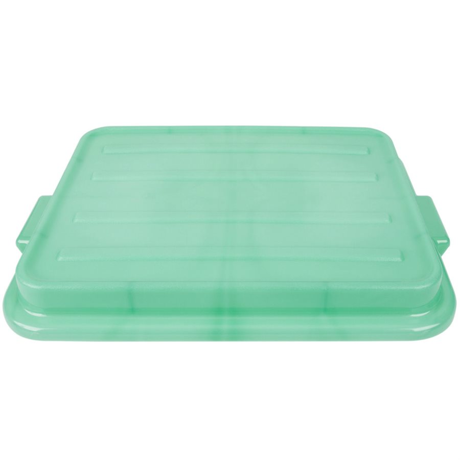 Storage Lid, "Snap On", Rectangular, Green, For 7" Containers Storage Lid, "Snap On", Rectangular, Green, For 7" Containers
