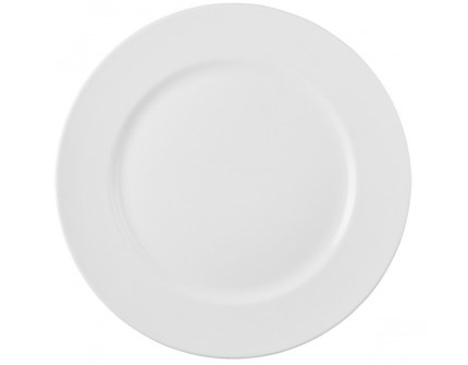 Assiette, 10 5/8", "Blanc Classic", "Dudson" Assiette, 10 5/8", "Blanc Classic", "Dudson"