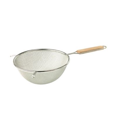 Tamis/Passoire, Maillage Moyen Double, Diamètre 16 Cm, Manche En Bois Tamis/Passoire, Maillage Moyen Double, Diamètre 16 Cm, Manche En Bois