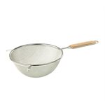 Tamis/Passoire, Maillage Moyen Double, Diamètre 16 Cm, Manche En Bois Tamis/Passoire, Maillage Moyen Double, Diamètre 16 Cm, Manche En Bois