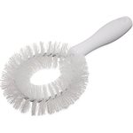 Brosse A Légumes, Soies Rigides En Polyester, Blanc, 22 CM Brosse A Légumes, Soies Rigides En Polyester, Blanc, 22 CM