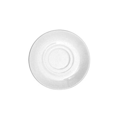 Soucoupe De Cappuccino A Rebord Double, 6.5 Po, "Continental" Soucoupe De Cappuccino A Rebord Double, 6.5 Po, "Continental"