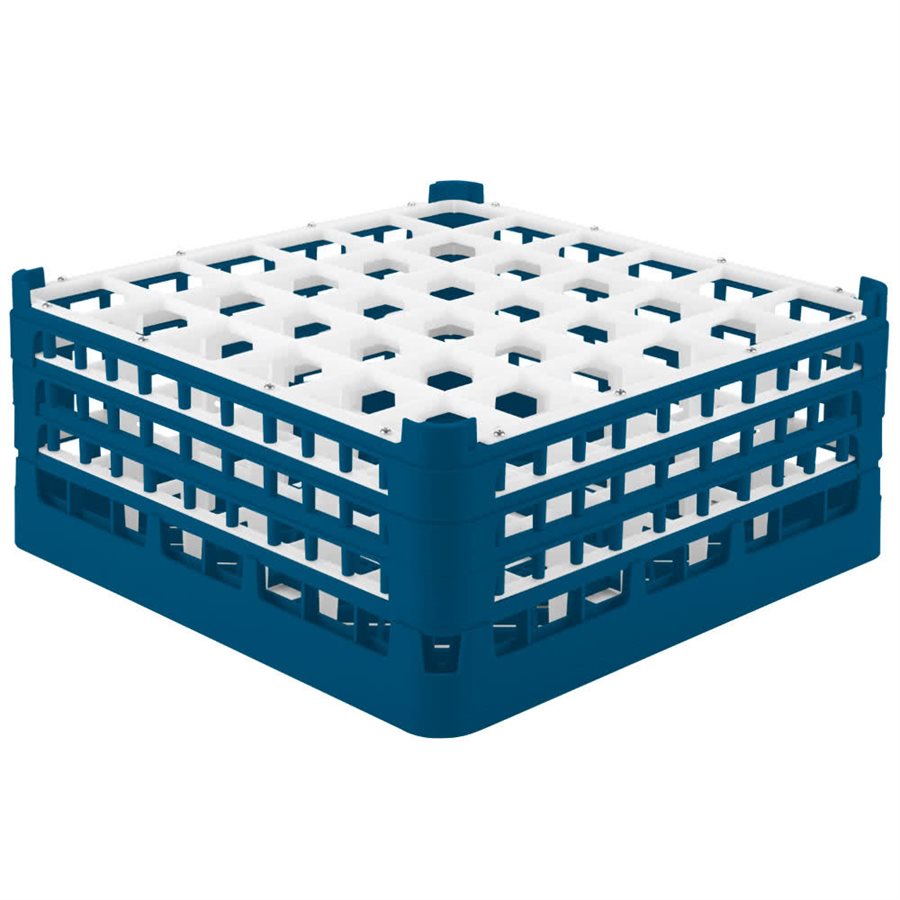 Glass Rack, Full Size, 36 Compartments, XTall (7.1" Height)