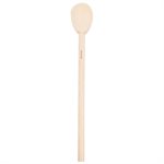 Wood Spoon 14", Alpine Beechwood with Wax Finish, Deluxe Heavy Duty Grip