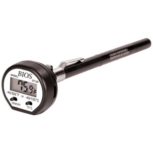 Thermomètre De Poche, Numérique, Tige de 12.7 Cm