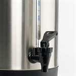 PERCOLATEUR COMMERCIALE DE 50 TASSES (8L) EN ACIER INOXYDABLE, 110-120V, 950W
