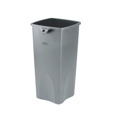 Poubelle Carrée, 87.1 Litres, Gris Poubelle Carrée, 87.1 Litres, Gris