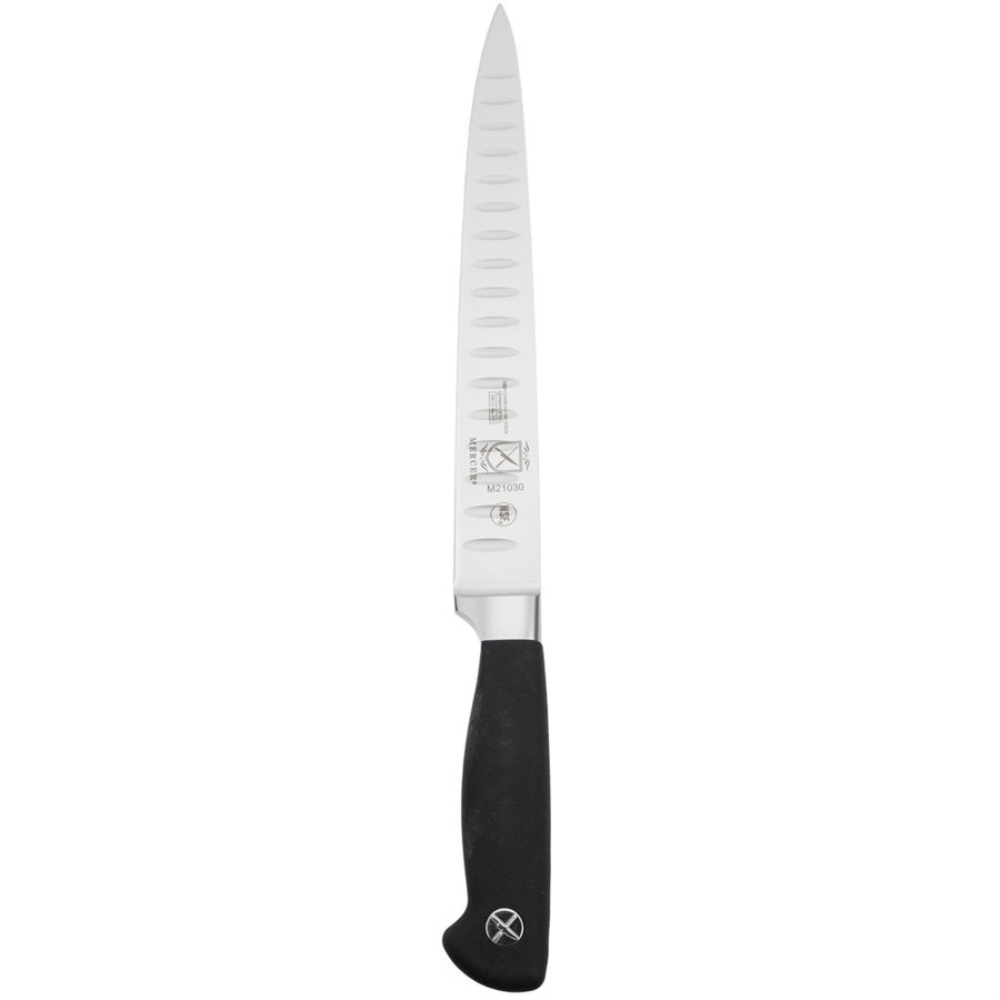 Couteau A Trancher, Bord "Granton", Lame Pleine Soie, 18 CM Couteau A Trancher, Bord "Granton", Lame Pleine Soie, 18 CM