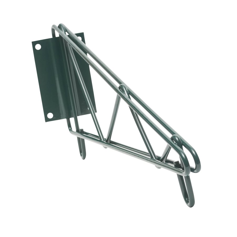 24" green epoxy single wall bracket for TGES-24XX shelf (set of 2) 24" green epoxy single wall bracket for TGES-24XX shelf (set of 2)