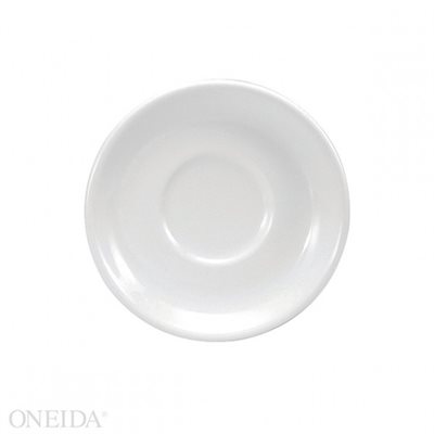 Saucer, Round, Buffalo Bright White, 6" Dia, 3Dz Saucer, Round, Buffalo Bright White, 6" Dia, 3Dz