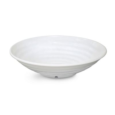 Bowl, Round, 48 Oz / 1.42 L, Melamine, White Bowl, Round, 48 Oz / 1.42 L, Melamine, White