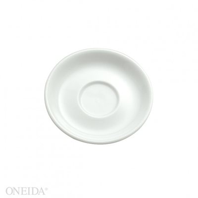 Soucoupe, "Ceramicor Bright White", Dia 10.8CM, "Oneida" Soucoupe, "Ceramicor Bright White", Dia 10.8CM, "Oneida"