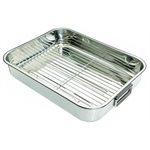 Roasting Pan w/ Grill, Heavy Duty, 40 CM / 0.7 MM Roasting Pan w/ Grill, Heavy Duty, 40 CM / 0.7 MM